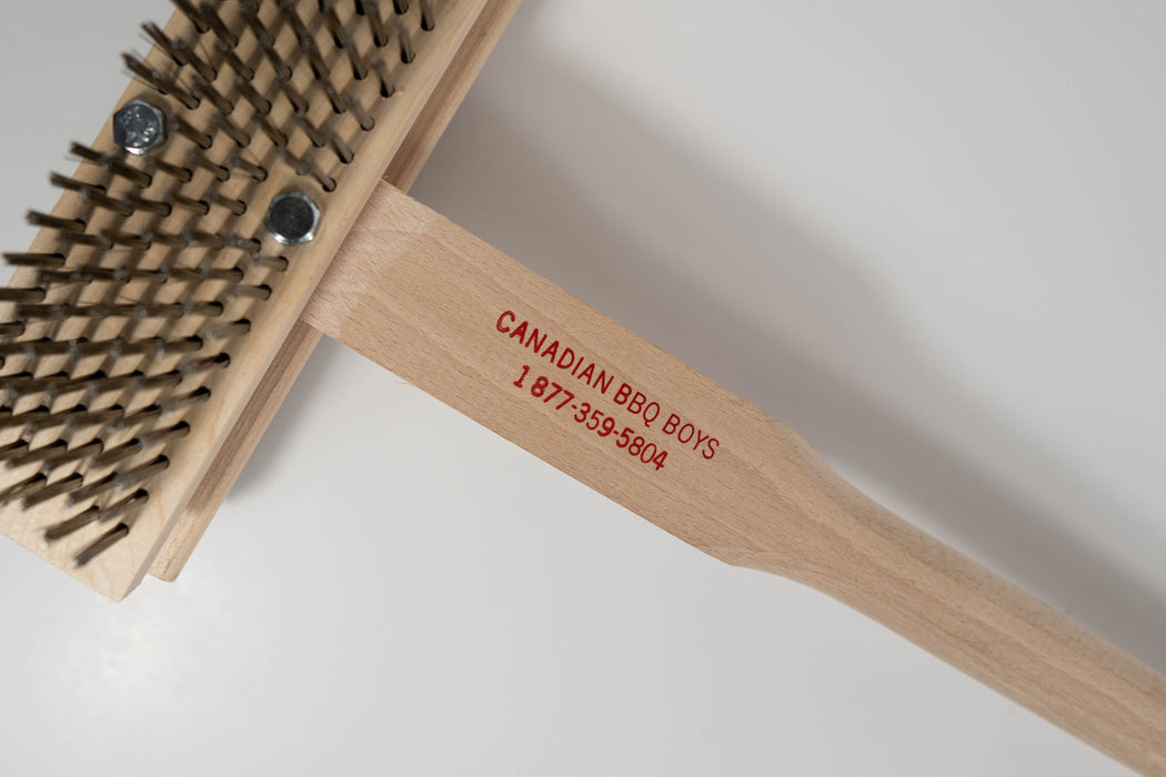 Canadian BBQ Boys Large Double Sided Grill Scraper (MADE IN CANADA)
