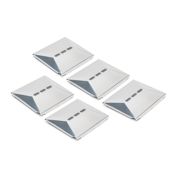 Broil King 5-Piece Stainless Steel Grease Shield Set