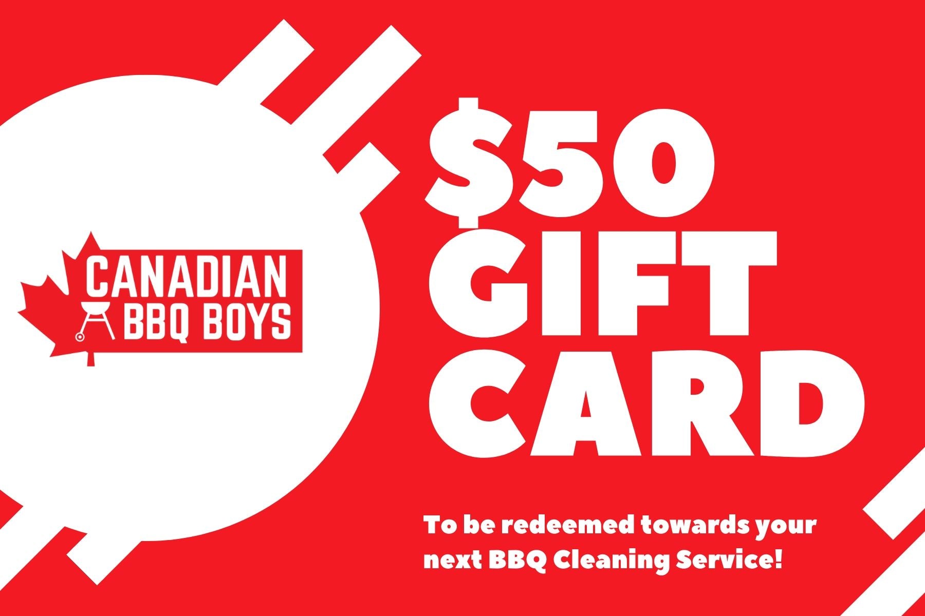 $50 BBQ Cleaning Service Gift Card
