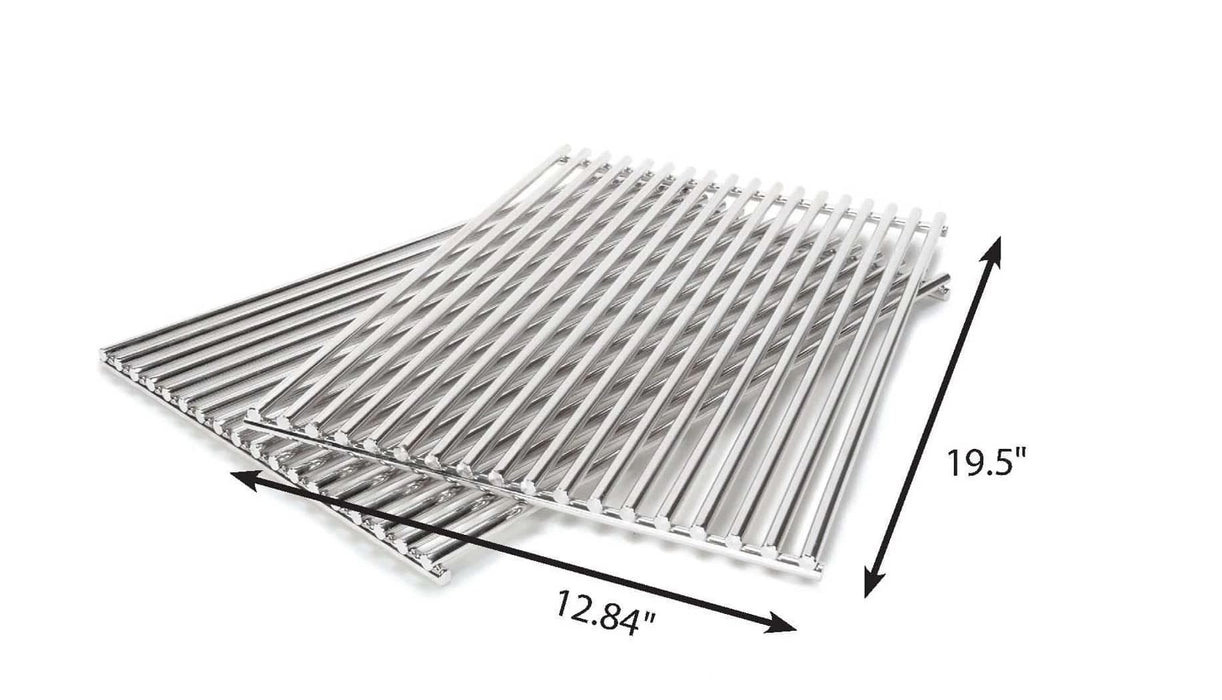 Grill Care 17528 Stainless Steel Grids - 2pc (Weber Grills)