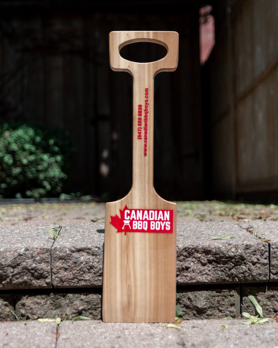 Wooden BBQ Scraper (MADE IN CANADA)